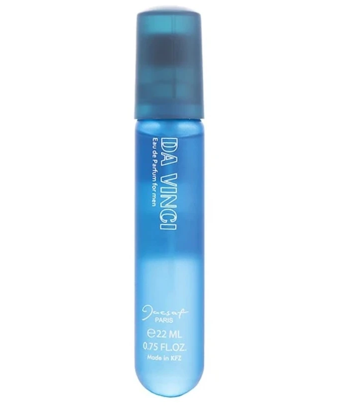 عطر جیبی مردانه ژک ساف مدل داوینچی Da vinci حجم ۲۲ میلی لیتر